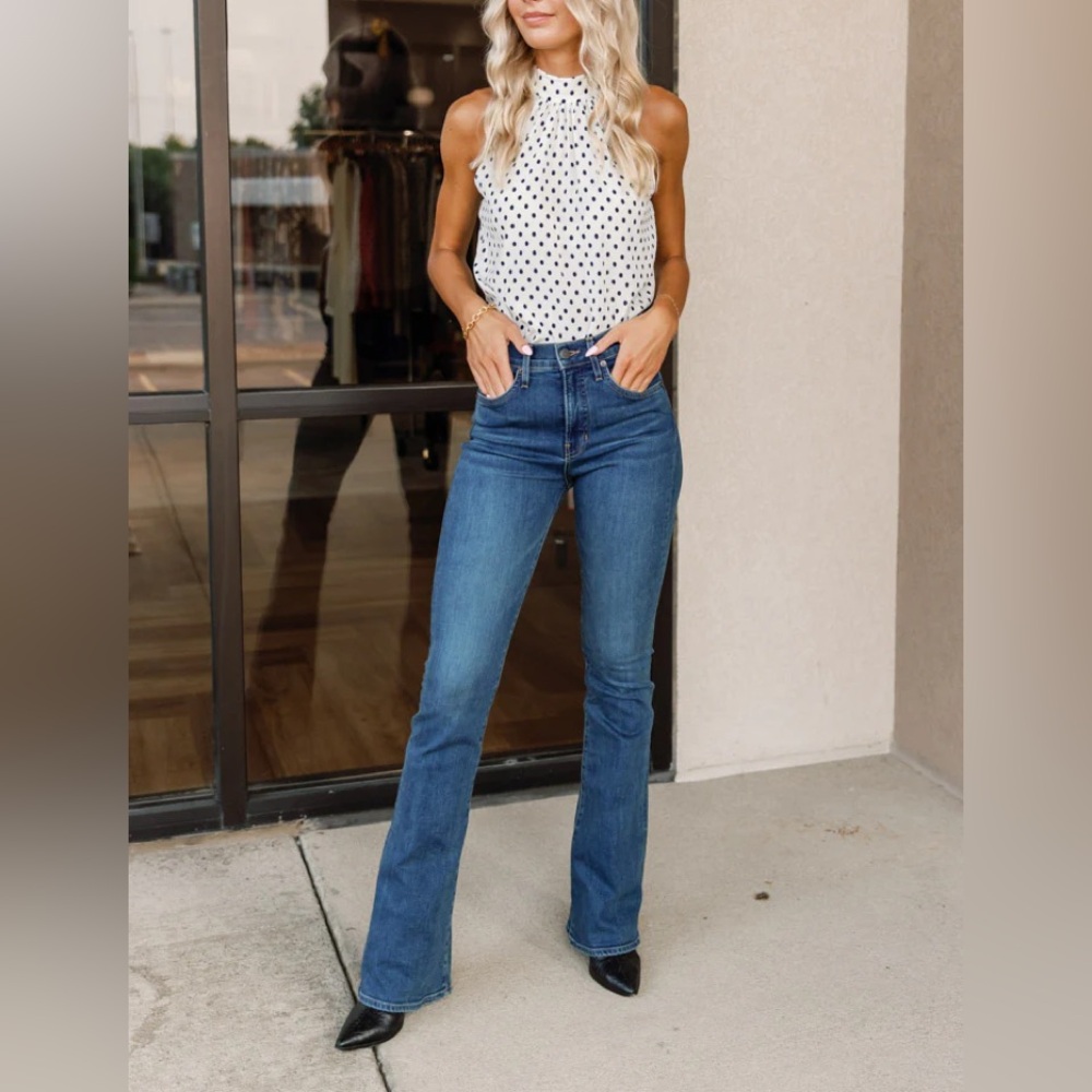 VERONICA BEARD  Beverly Skinny Flare High Rise jeans size 27